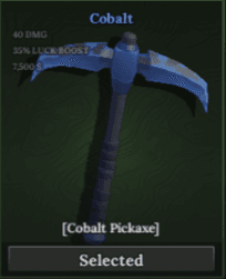 Cobalt Pickaxe