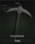 Iron Pickaxe