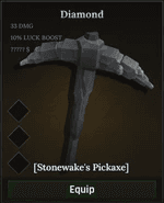 Stonewake's Pickaxe